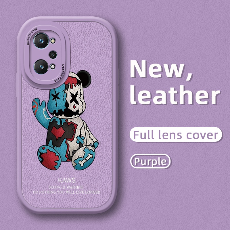 Ốp Điện Thoại Da Mỏng Chống Sốc In Hình Gấu Thời Trang Cho Realme GT Neo 2 GT 2 GT Neo 3T Q5 Pro 5G