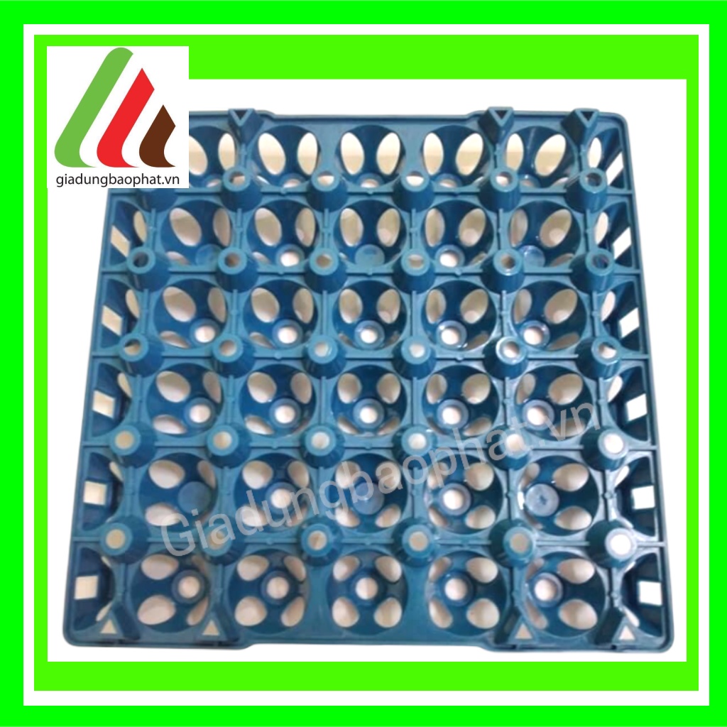 KhayVỉ trứng nhựa dày dặn chính hãng An Thiên kích thước 31*31cm - vỉ 30 trứng - vỉ trứng trang trại - vỉ trứng đại lý