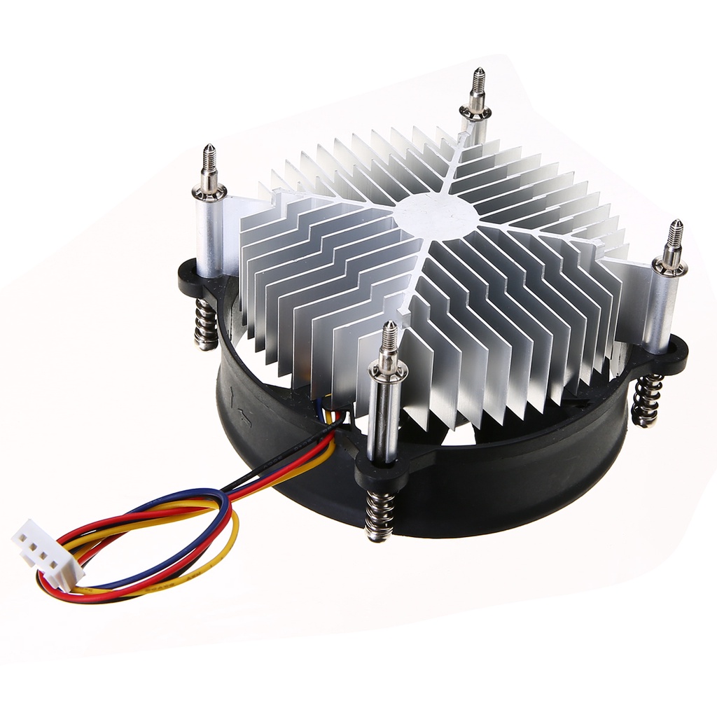 1 Chiếc Quạt Tản Nhiệt Bằng Nhôm Mới Cho Bóng Đèn LED Công Suất Cao 12V 30W 50W 100W