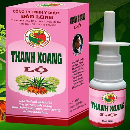 Xịt Viêm Xoang Viêm Mũi Dị Ứng Thanh Xoang Lộ Từ Thảo Dược - BẢO LONG