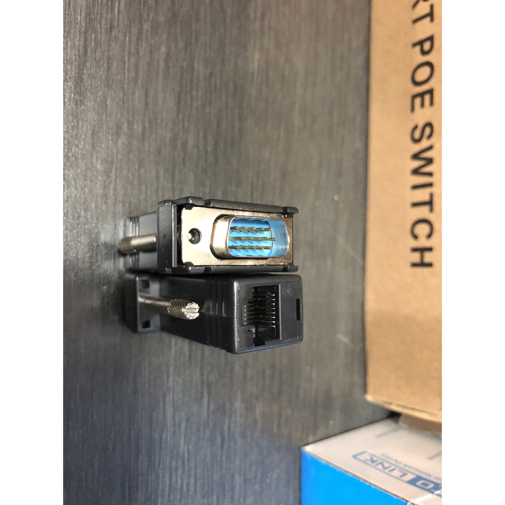 Đầu chuyển VGA sang RJ45 CAT5 CAT6-30M ( 2 chiếc)