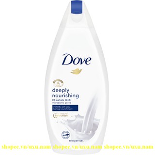 Sữa Tắm Dove Đức 500Ml Deeply Nourishing, Của Hàng Chính Hãng.