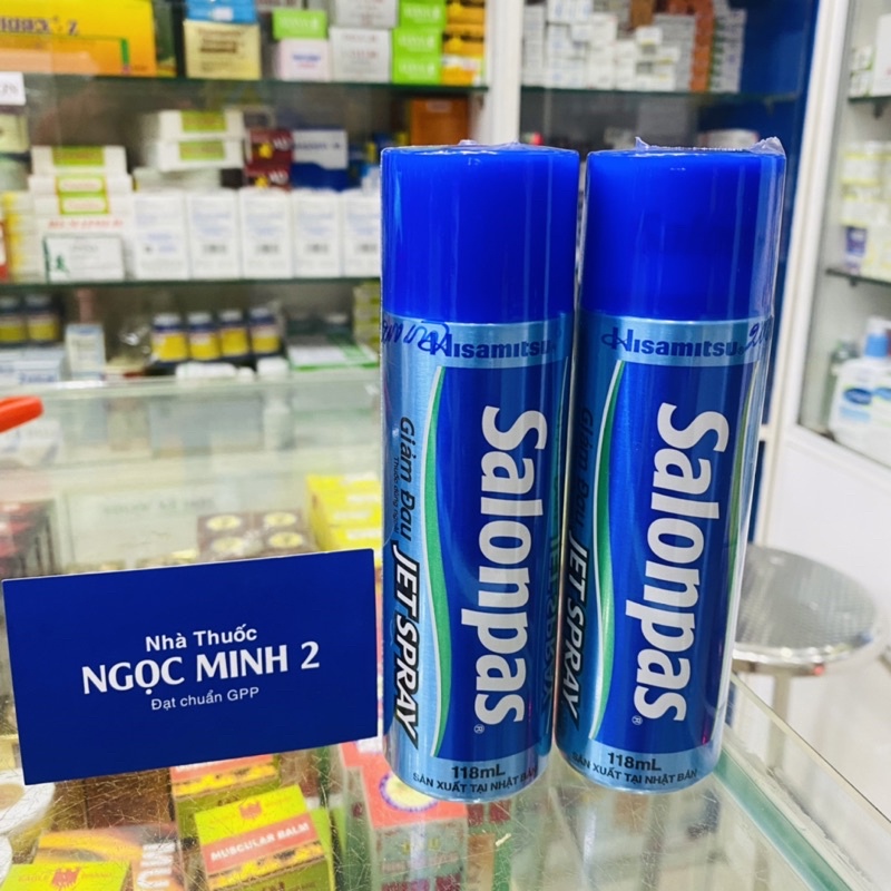 ✅ [CHÍNH HÃNG]XỊT SPRAY SALONPAS JET SPAY MẪU MỚI
