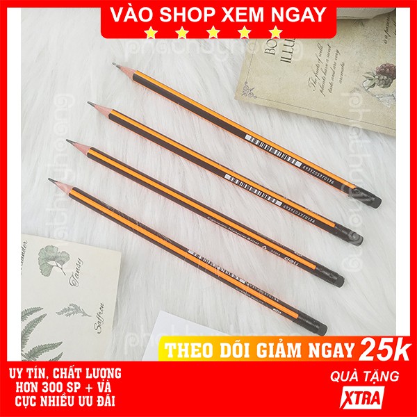 Bút chì loại thường có gôm ✏️ FREESHIP  Có video thật Bút chì loại thường có gôm ✓Giá rẻ - Phát Huy Hoàng