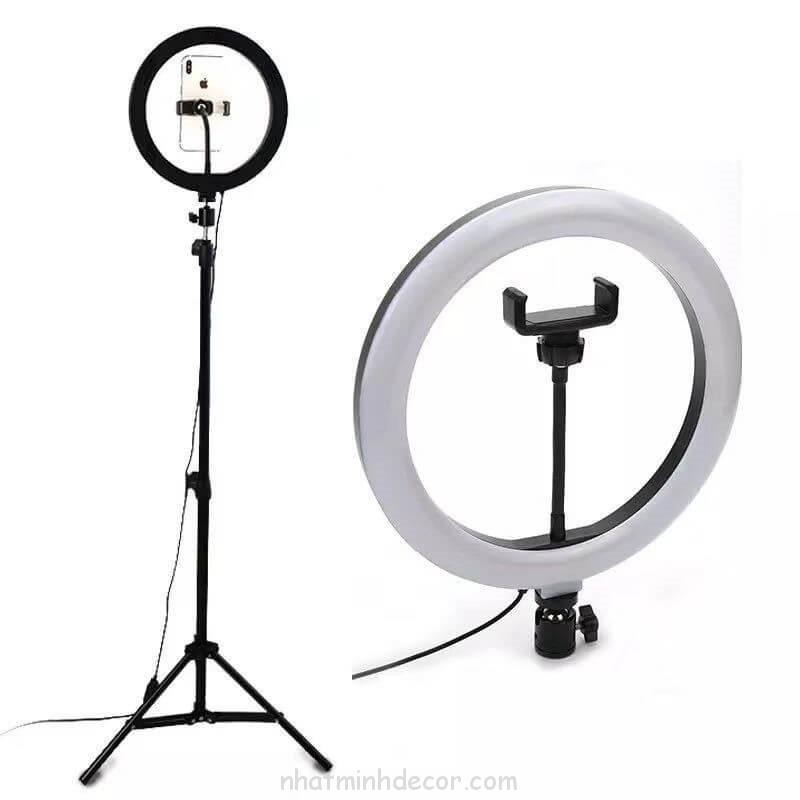 Bộ Đèn LED trợ sáng 26cm hỗ trợ livestream, selfie, quay Tiktok