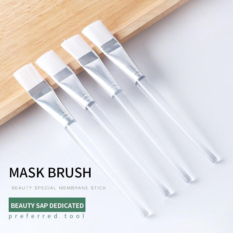 Cọ đắp mặt nạ tay cầm trong suốt tiện dụng chất lượng cao DIY