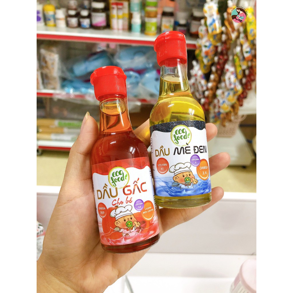 Nước Mắm Ăn Dặm Cá Cơm EcoFood cho bé từ 6 Tháng 60ml - 150ml