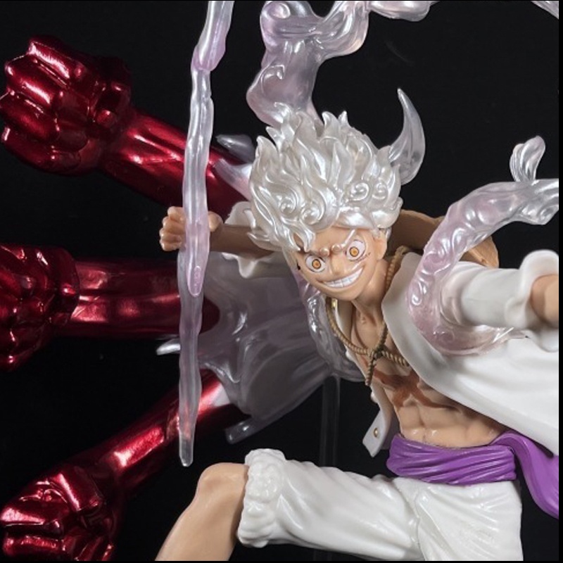Mới Mô Hình Đồ Chơi Nhân Vật Monkey D Luffy Trong Phim Hoạt Hình &quot;One Piece Gear 5&quot; 23cm