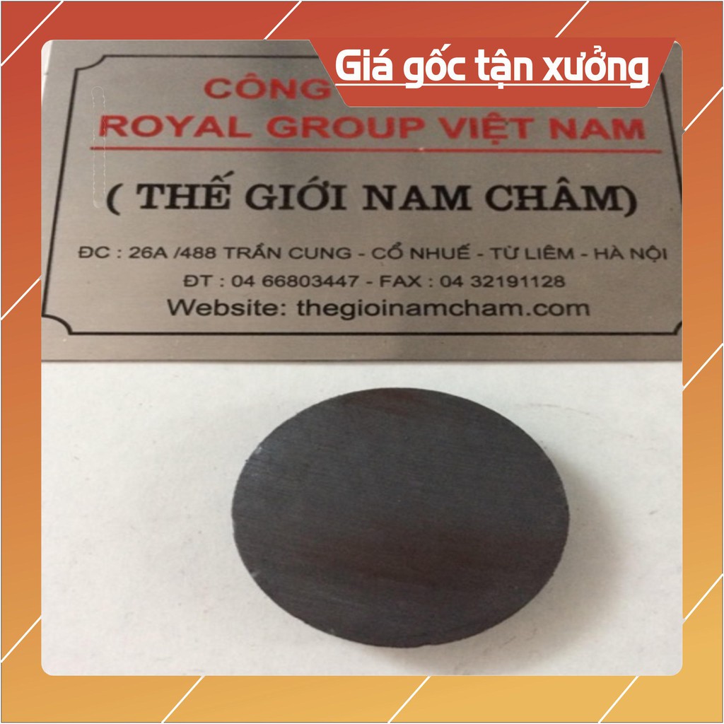 [Xả Kho] Nam châm Ferrite 40x8mm, loại nam châm đen lực hút xa
