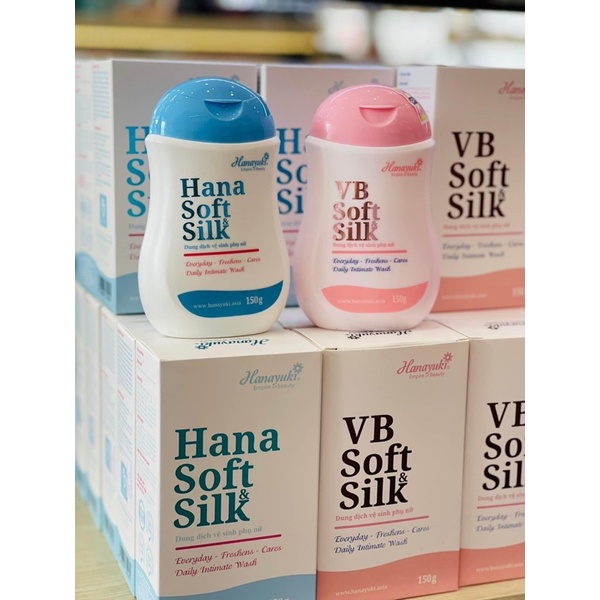 Dung dịch vệ sinh Hana Soft Silk Hanayuki chính hãng
