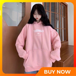 Áo Hoodie PURBSSO Nỉ Ngoại Chất Lượng Có Túi Trước, Áo Khoác Hoodie Chống Nắng