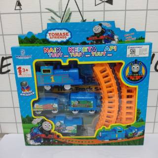 Bộ Đồ Chơi Đường Ray Xe Lửa Thomas Bằng Nhựa Chất Lượng Cao