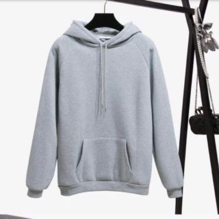 Áo nỉ HOODIE xám nhạt