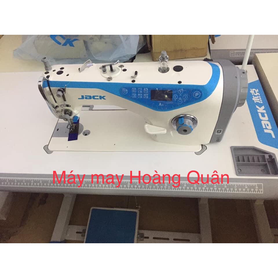 Máy may Jack A4 , máy may 1 kim điện tử, nâng chân vit, cắt chỉ , lại mũi tự động, mới 100% , nguyên đai, nguyên kiện