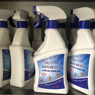 2 Chai xịt diệt ruồi hương chanh HOUSEFLY 500ml. xịt đâu ruồi chết đó. dẫn dụ ruồi tới nơi xịt