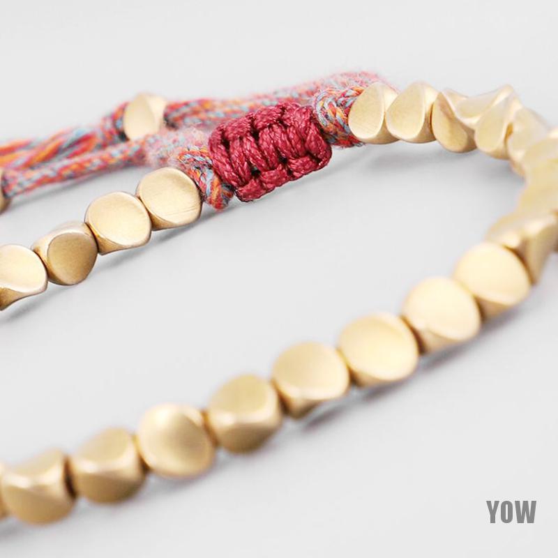 Vòng Tay Bện Dây May Mắn Thời Trang Unisex