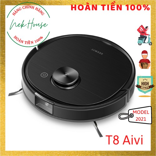 ECOVACS DEEBOT T8 AIVI | T8 POWER - Robot hút bụi quét lau nhà tự động [NEW 2021]