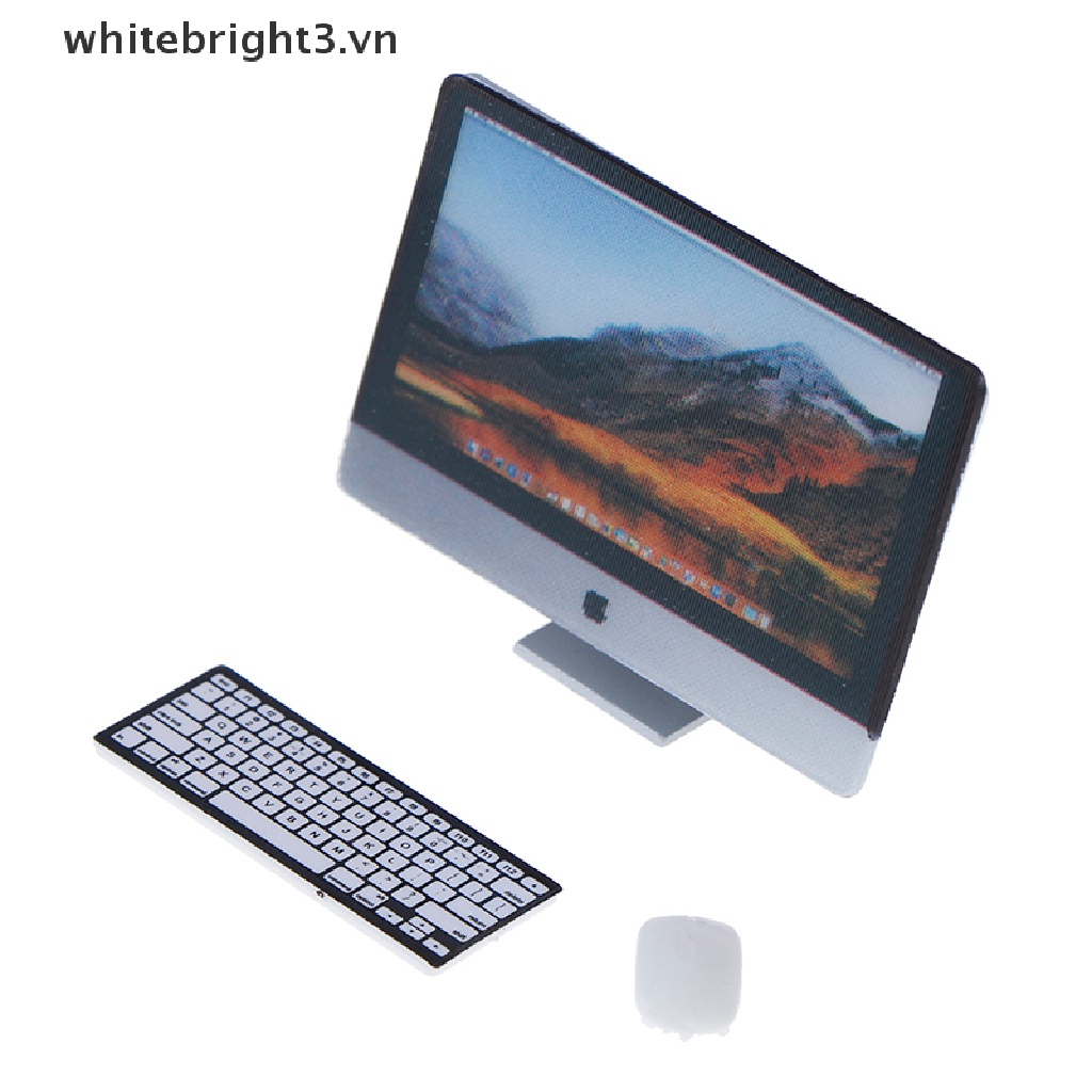 Máy Tính Mini 11 Ob 11% bady &amp; Toys% Tỉ Lệ 1 / 12 Cho Bé Chơi Đồ Hàng