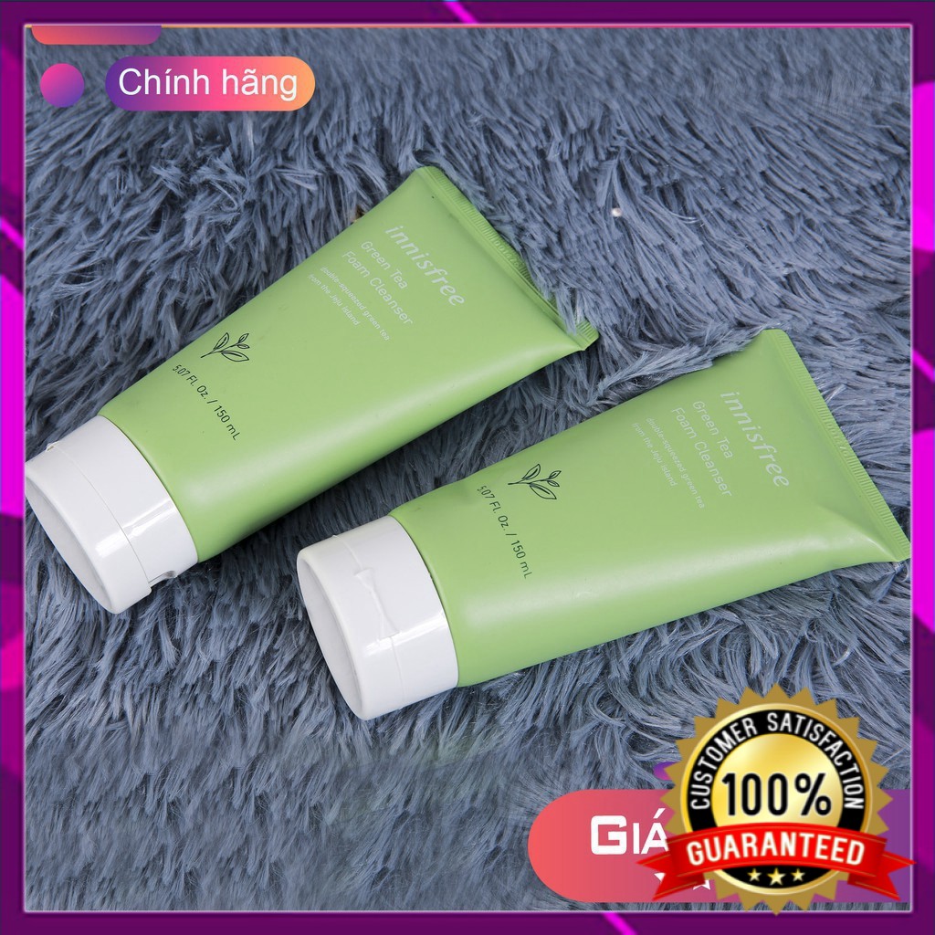 Sữa rửa mặt trà xanh Innisfree Green Tea Foam Cleanser 150ml Hàn Quốc