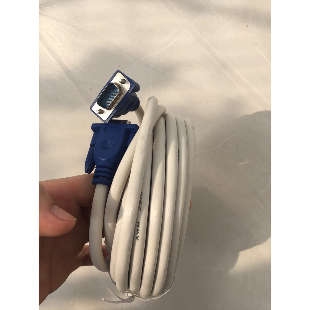 Cáp VGA 10m KingMaster VMS10 (3+5) FullHD sắc nét - Hàng chính hãng