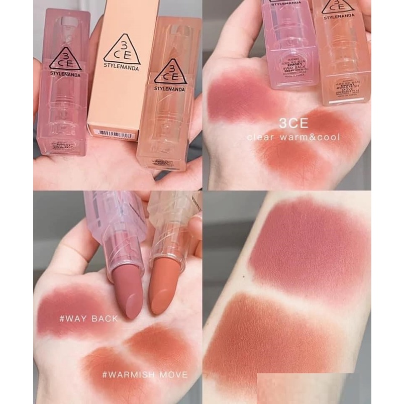 SON 3CE CLEAR LAYER WARM & COOL