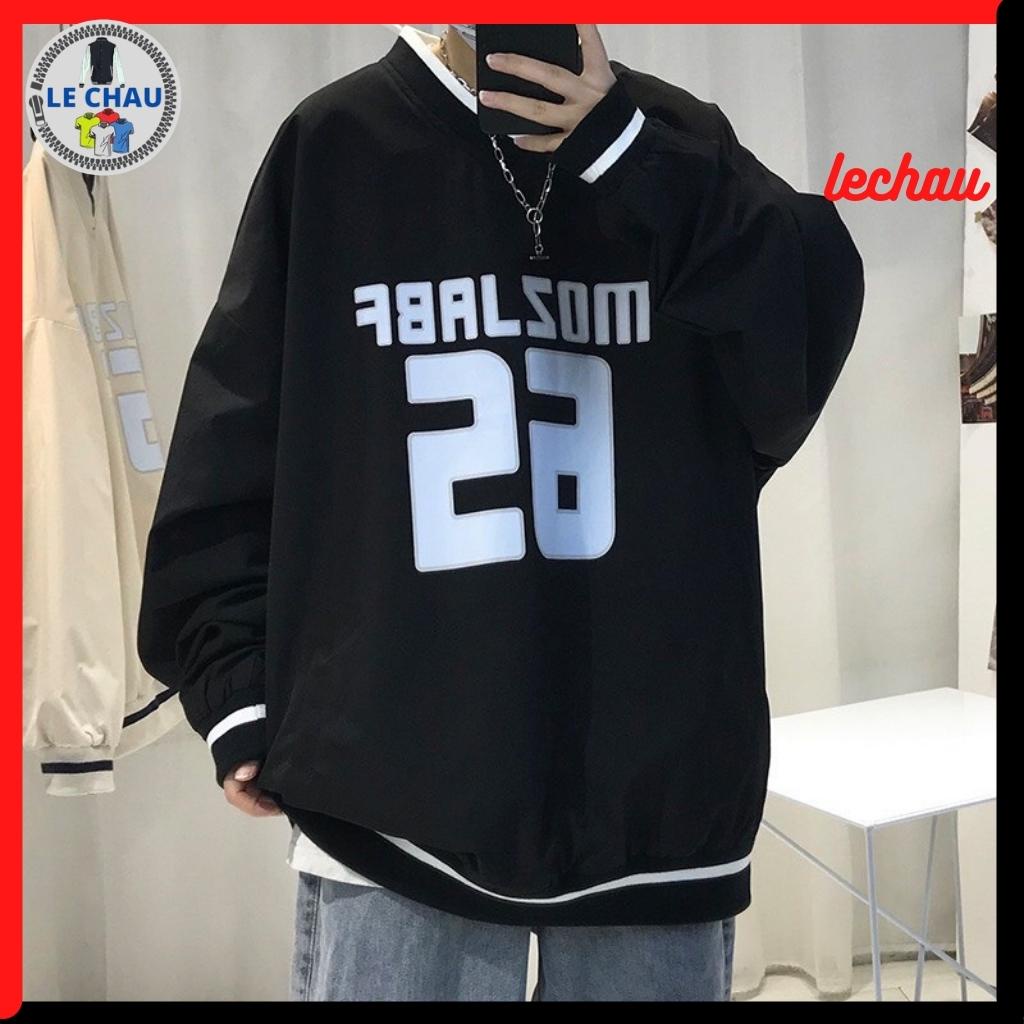 Áo sweater cổ tim nỉ unisex form rộng hoodie nam nữ street style hottrend Hàn Quốc AKN23 LECHAU đôc đẹp rẻ | WebRaoVat - webraovat.net.vn