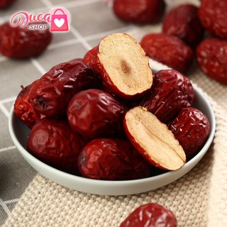 Táo đỏ khô Tân Cương 100gr quả ngọt, dẻo có tác dụng giảm cân, lưu thông máu và ngâm rượu...