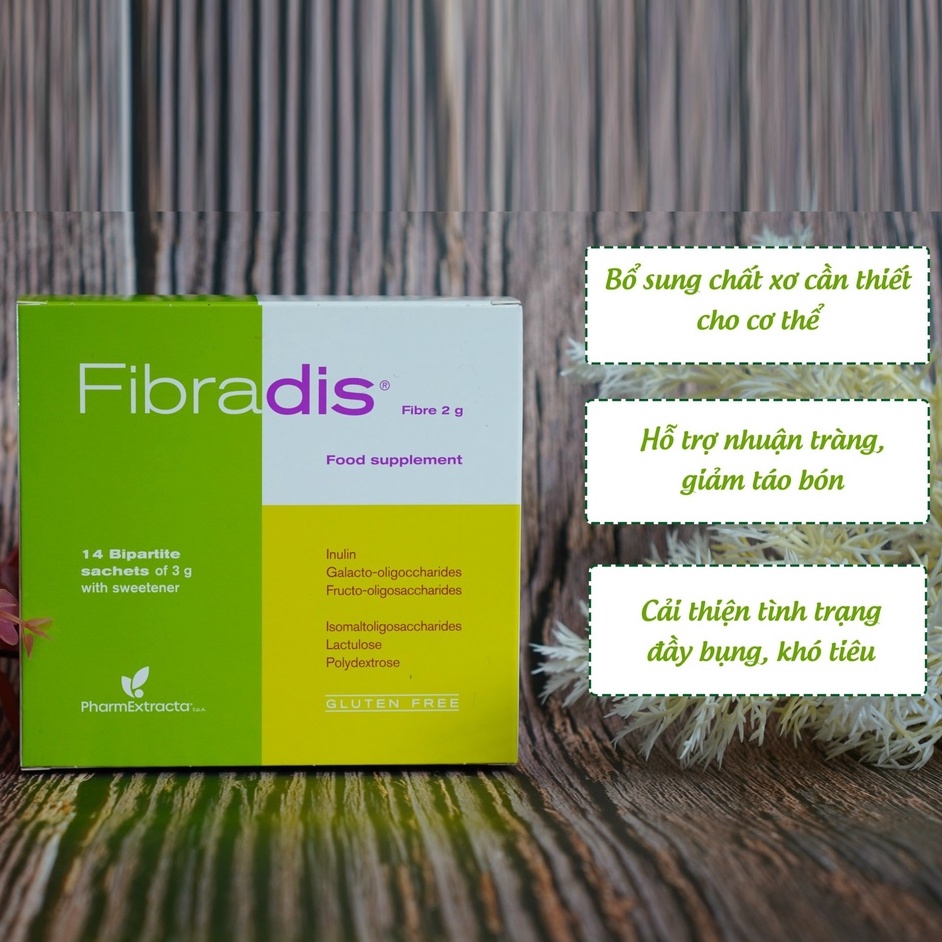 Fibradis - Bổ sung chất xơ ,hỗ trợ nhuận tràng ,giảm táo bón