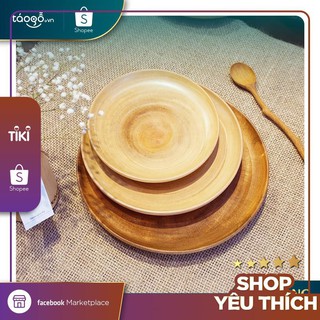 Đĩa gỗ decor