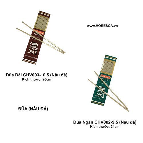 Đũa dài CHV003-10.5 Trắng