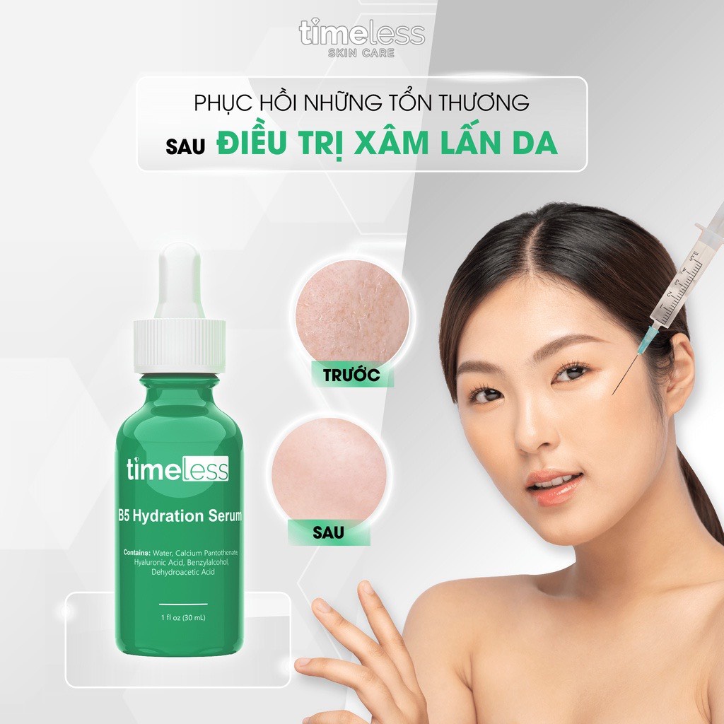 Serum Timeless cấp ẩm, hồi phục da Timeless B5 Serum 30ml