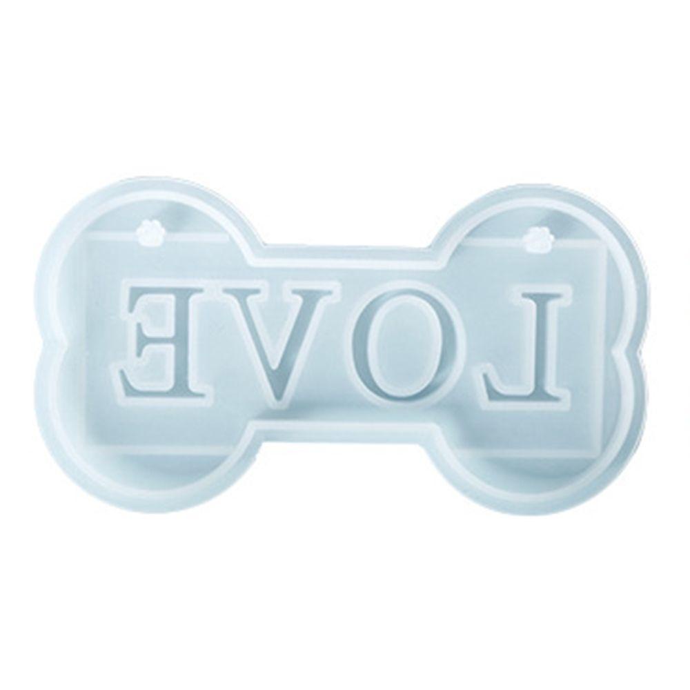 Khuôn Silicone Đổ Epoxy Resin Làm Bảng Hiệu Cửa Hình Chữ Cái / Ngôi Nhà Cún / Chữ Love