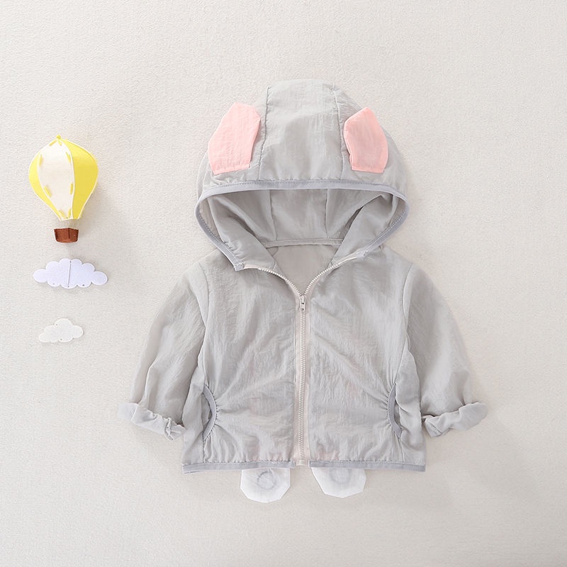Áo Khoác Chống Nắng Thoáng Khí Thời Trang Mùa Hè Dành Cho Bé