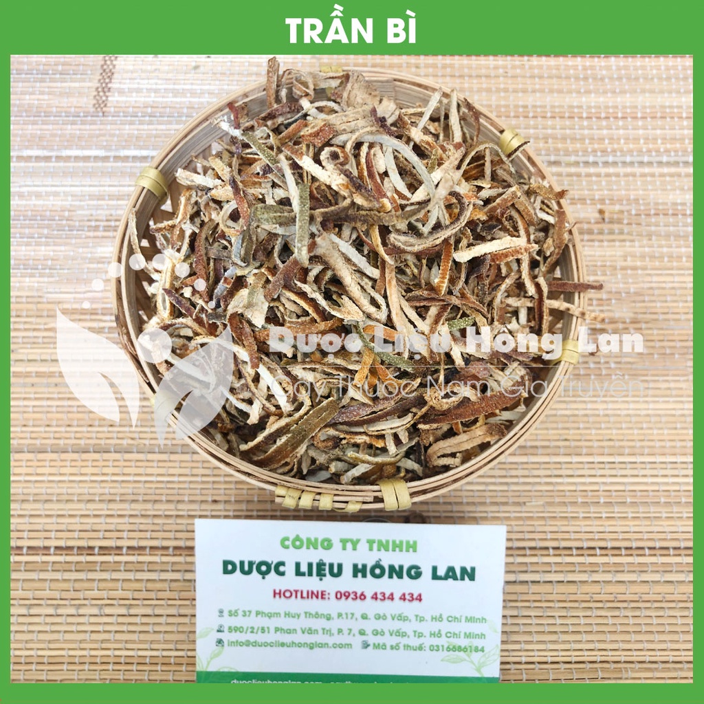 TRẦN BÌ (VỎ QUÝT) khô sạch đóng gói 1kg - congtyduoclieuhonglan