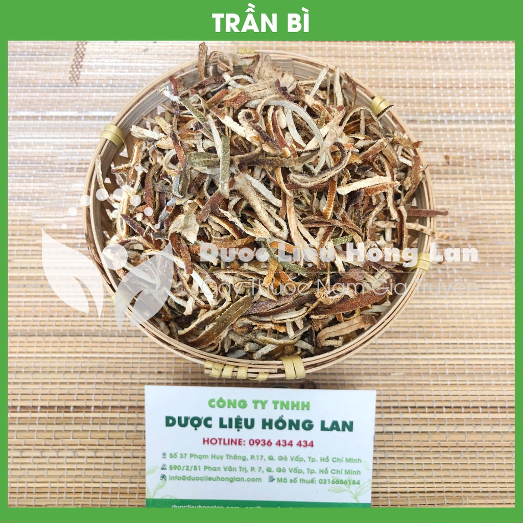 TRẦN BÌ (VỎ QUÝT) khô sạch đóng gói 1kg - congtyduoclieuhonglan