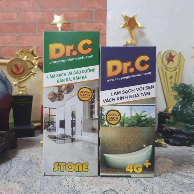 [Hàng chính hãng]Tẩy đa năng Dr.C Stone tẩy rửa bàn đá, sàn đá, tường sơn 500ml chính hãng