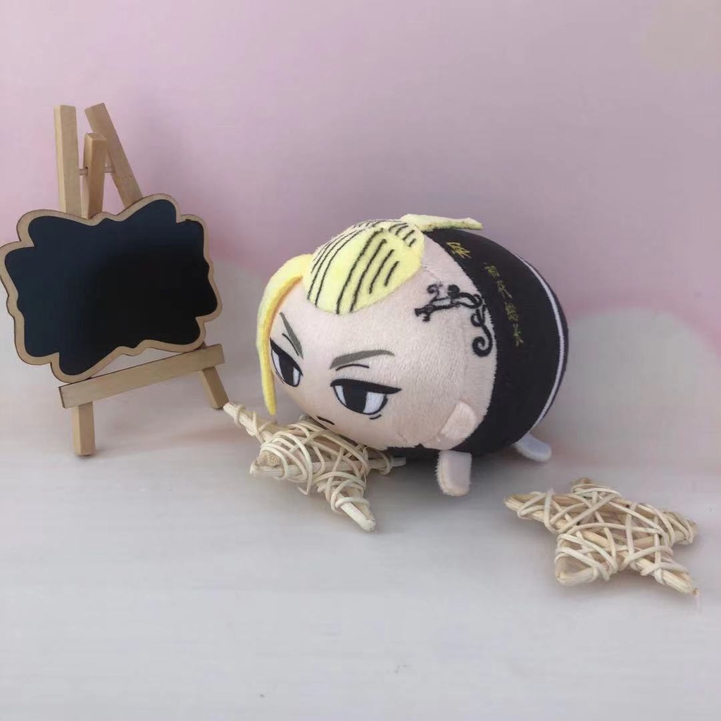 Búp bê nhồi bông hình nhân vật Mikey trong anime Tokyo Revengers 10cm