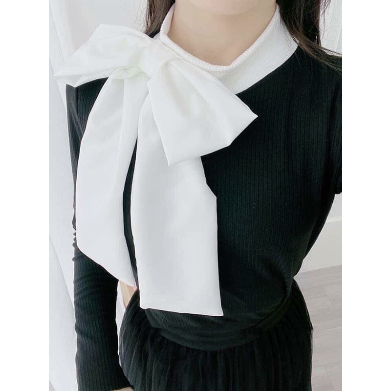 Áo Tăm nơ cận chất