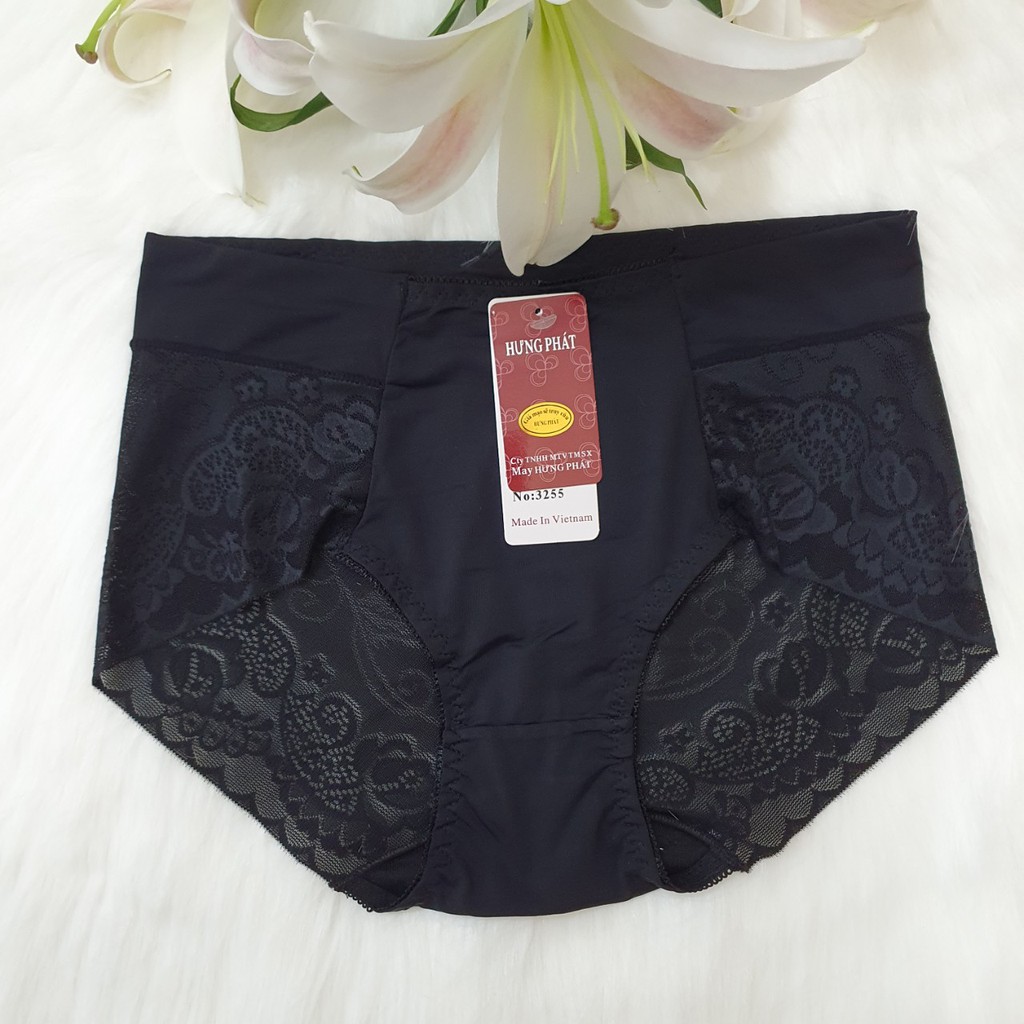 Quần Lót Nữ Thun Lạnh Phối Ren  3255 Cao Cấp Thấm Hút Mồ Hôi, Thoáng Mát. | BigBuy360 - bigbuy360.vn