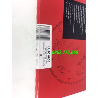 Lưỡi cưa freud phi 200 loại 64 răng (LU2C-0600)