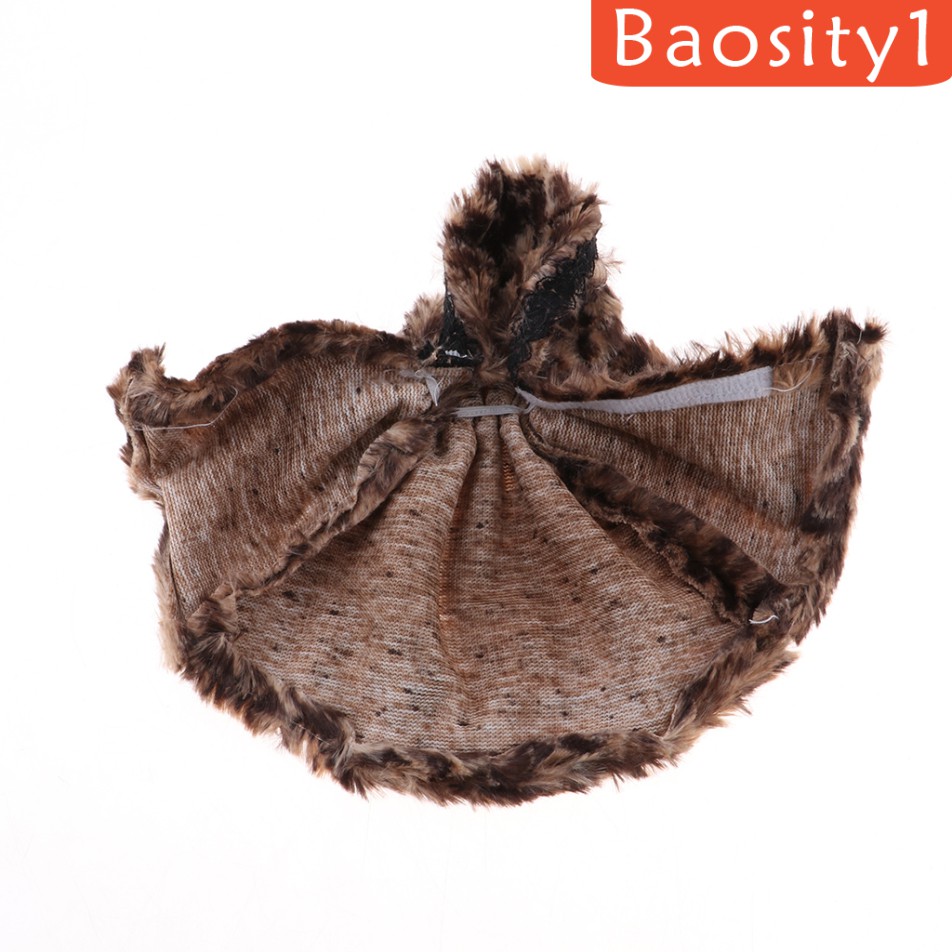 [Baosity1] Áo Khoác Lông Màu Trắng Thời Trang Cho Búp Bê Tỉ Lệ 1 / 6