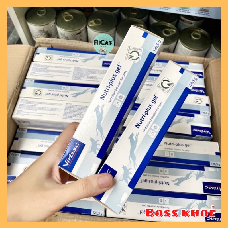GEL Dinh Dưỡng Chó Mèo NUTRI PLUS GEL 120.5g