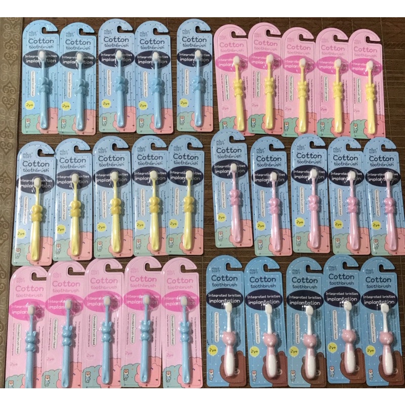 Bàn chải tơ hàng xuất Nhật dành cho bé từ 2y+