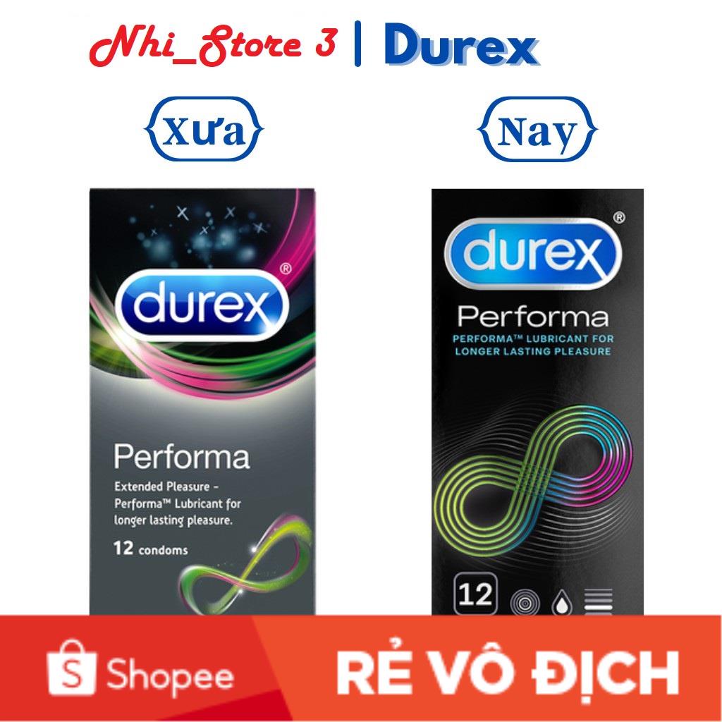 Bao Cao Su Performa Durex , Gây Tê nhẹ Kéo Dài Thời Gian . Hàng Chính Hãng _Nhi_Store3