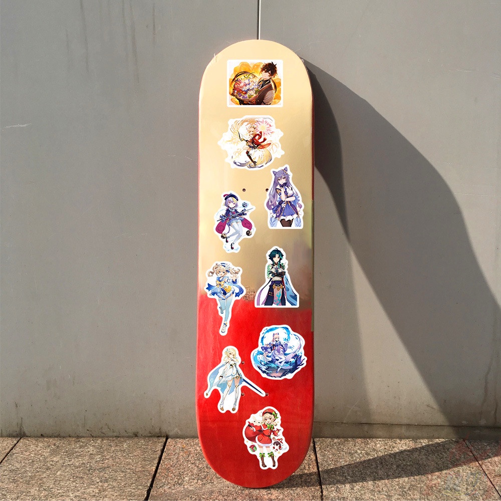 ❉ Genshin Impact - Series 08 Cartoon Games Stickers ❉ 50Pcs/Set DIY Fashion Luggage Laptop Skateboard Doodle Decals Stickers