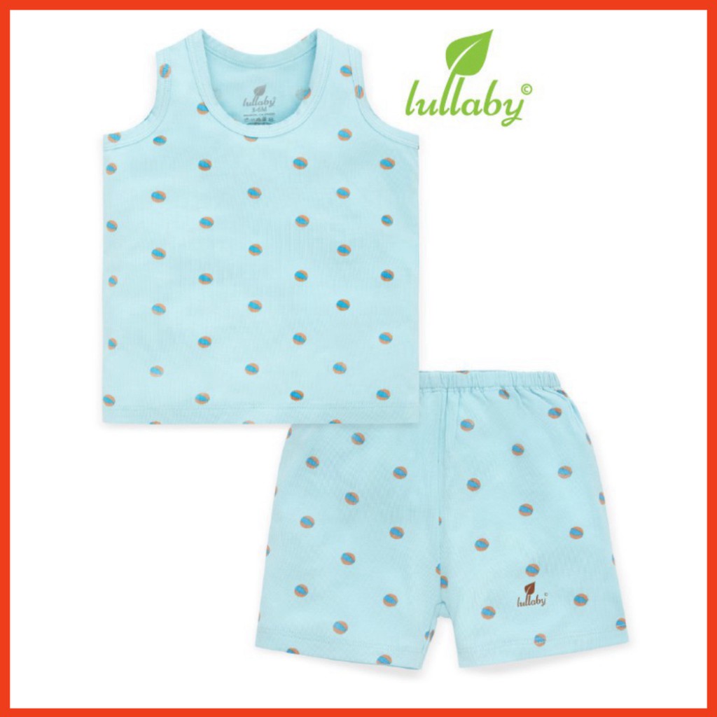 Quần áo trẻ em COMBO bộ ba lỗ cho bé trai và bé gái “GIẢI NHIỆT” mùa hè của lulaby baby nhật hoa [ NH604P ]