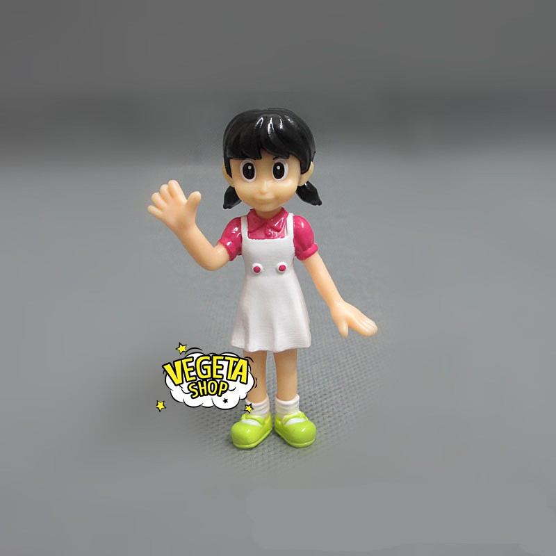 Mô hình Doraemon - Trọn bộ 5 Mô hình: Nobita Jaian Suneo Shizuka Doraemon - Nobita Chaien Xeko Xuka Doremon - Cao 5~7cm