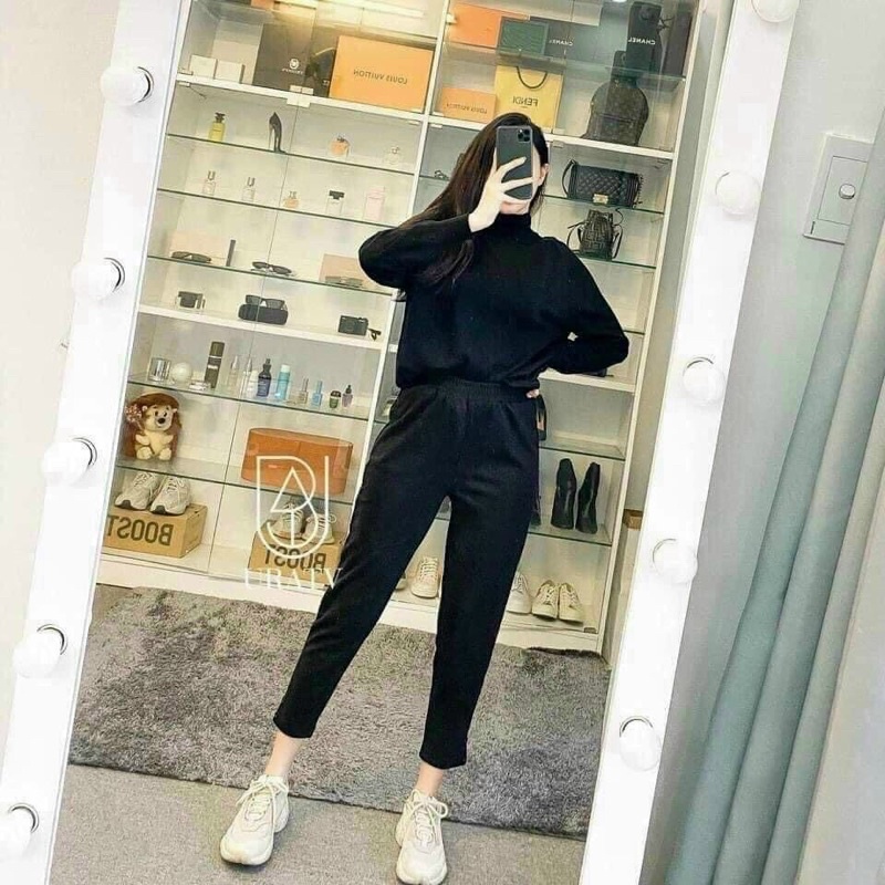 Quần dài baggy nữ dạ umi