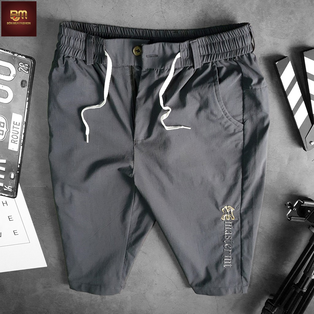 Quần Short Đũi Nam Cạp Khóa Kéo Lưng Thun Chất Đũi Mềm Mại Cao Cấp, QS206 | BigBuy360 - bigbuy360.vn