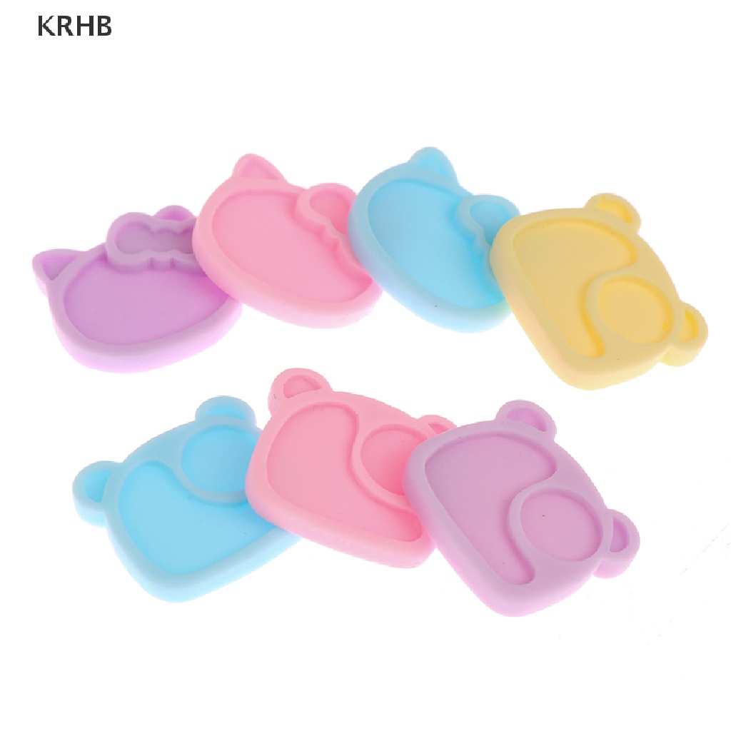 Set 4 Đĩa Đồ Chơi Mini Tỷ Lệ 1 / 12 Dùng Để Trang Trí Nhà Búp Bê Mới